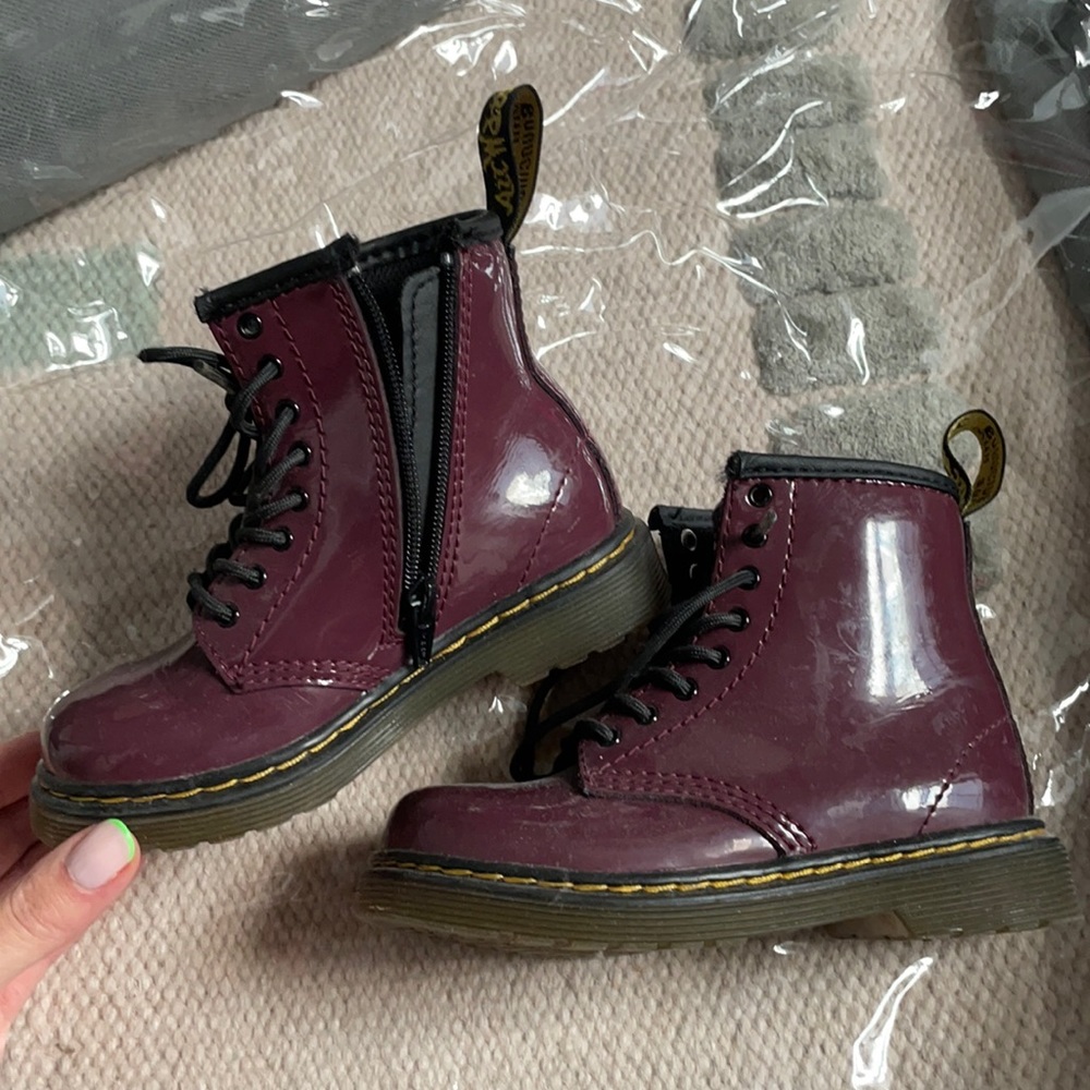 Dr martens patent booties EU 24